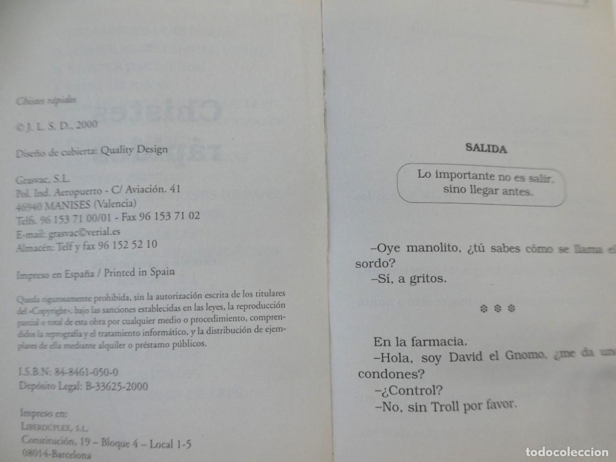 Libros: Libro Chistes R&aacute;pidos - Foto 3
