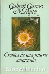 books: Cr&oacute;nica de una muerte anunciada - Gabriel Garcia Marquez