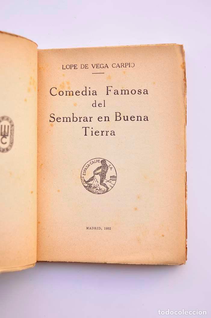 Libros: Sembrar en buena tierra - VEGA CARPIO, Lope de - Foto 2