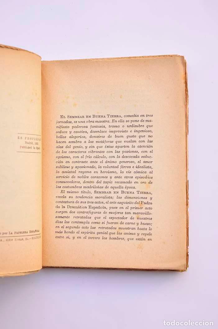 Libros: Sembrar en buena tierra - VEGA CARPIO, Lope de - Foto 3