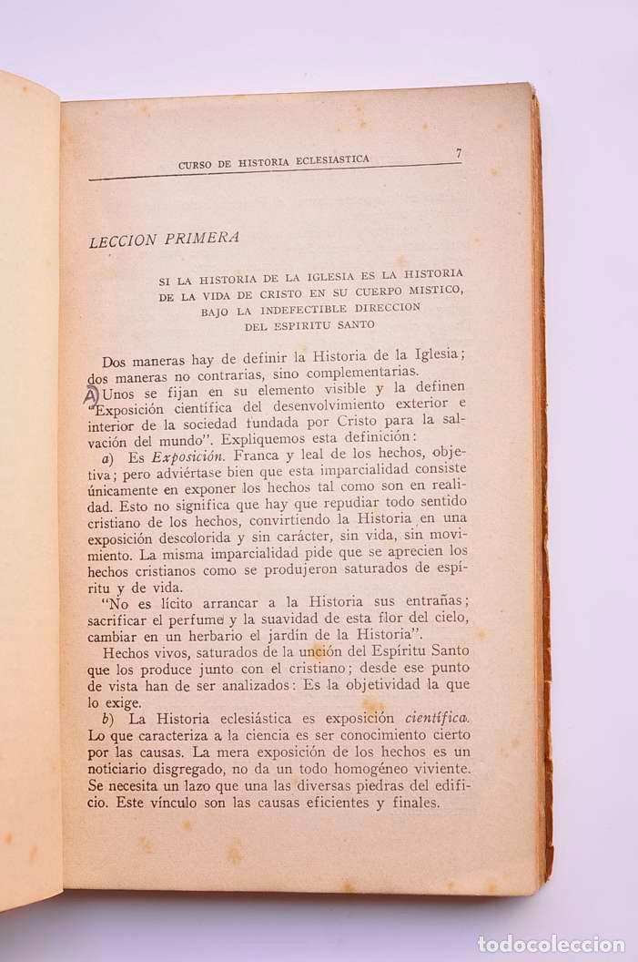 Libros: Curso de historia eclesi&aacute;stica - L&Oacute;PEZ Y L&Oacute;PEZ, Juan Pablo - Foto 3