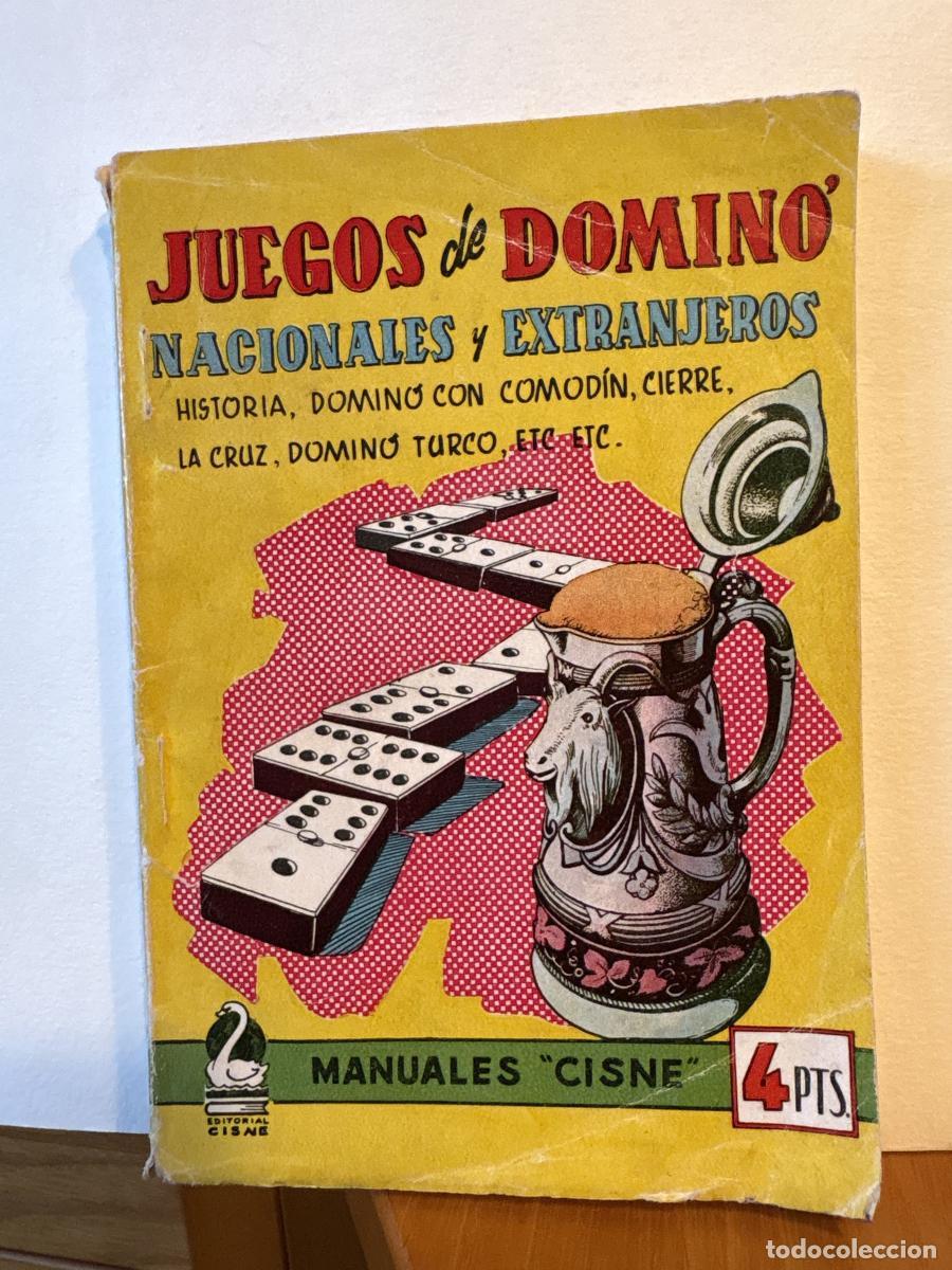 books: JUEGOS DE DOMINO, NACIONALES Y EXTRANJEROS. HISTORIA DOMINO CON COMODIN, CIERRE, LA CRUZ, DOMINO TUR