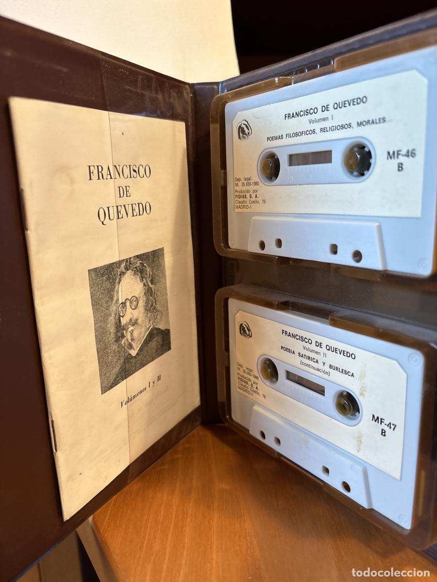 books: FRANCISCO DE QUEVEDO. IV CENTENARIO DEL NACIMIENTO (1580-1980). LIBRO Y 2 CASSETTES - Francisco de Q