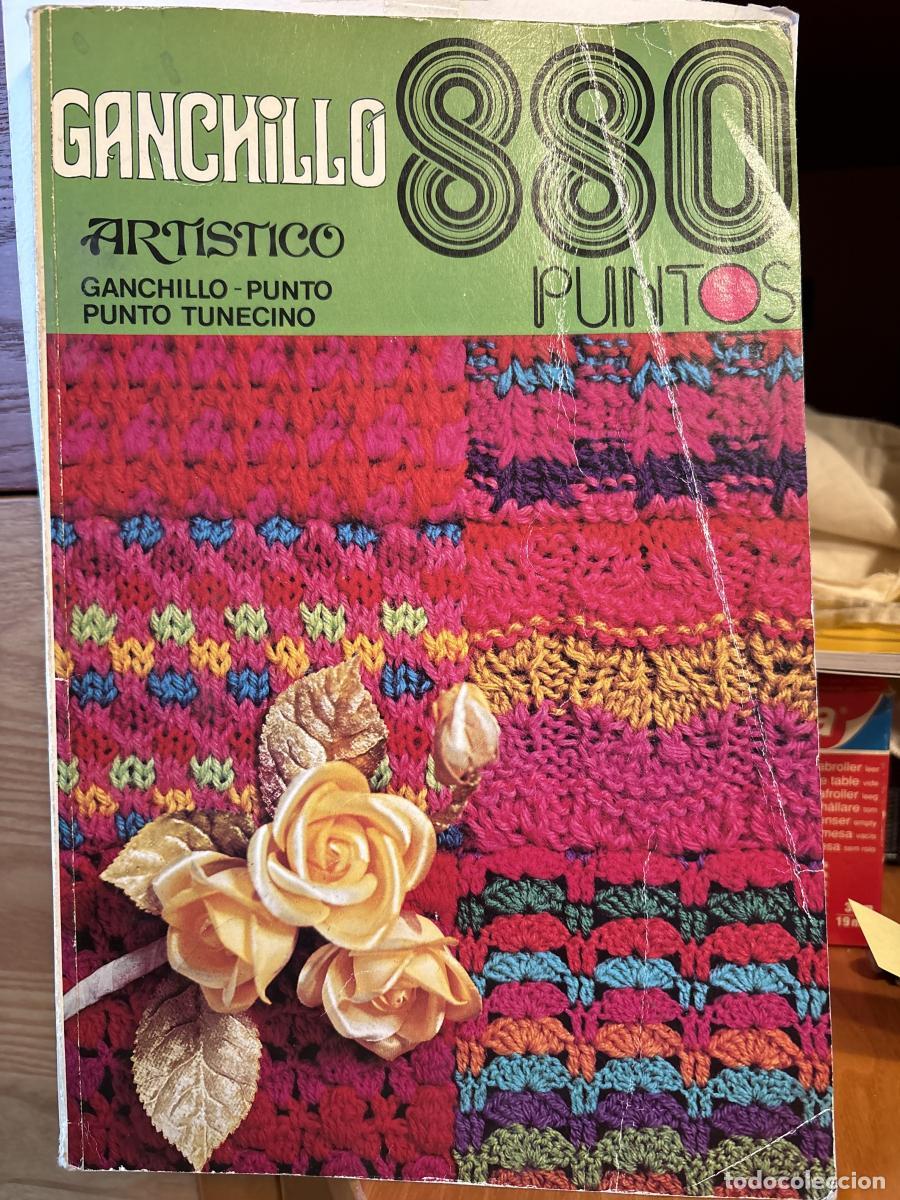 Livres: GANCHILLO ARTISTICO. 880 PUNTOS. GANCHILLO-PUNTO/PUNTO TUNECINO - TDK54