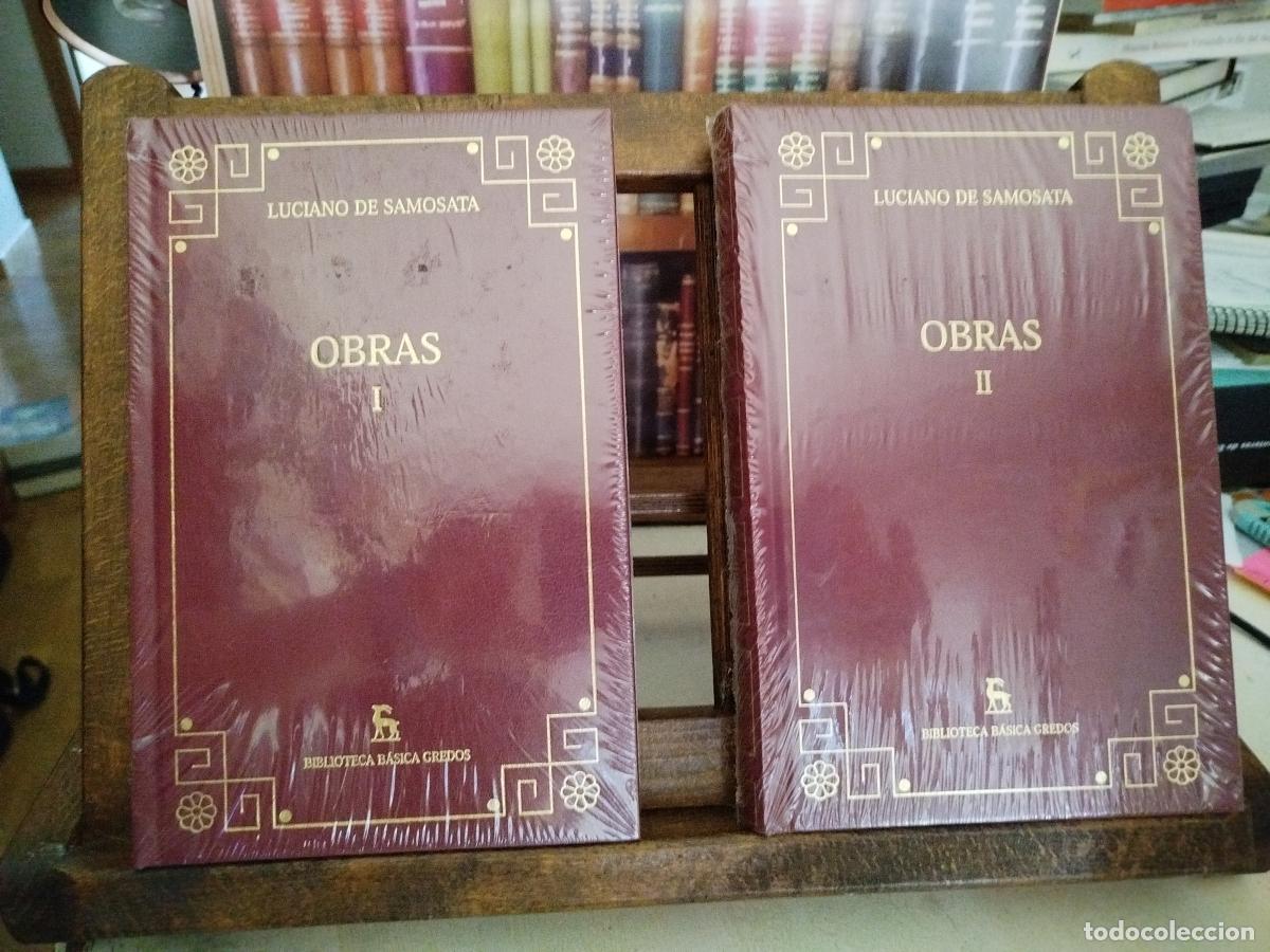 Libros: Obras (4 Vol.) - Luciano de Samosata. - Foto 3