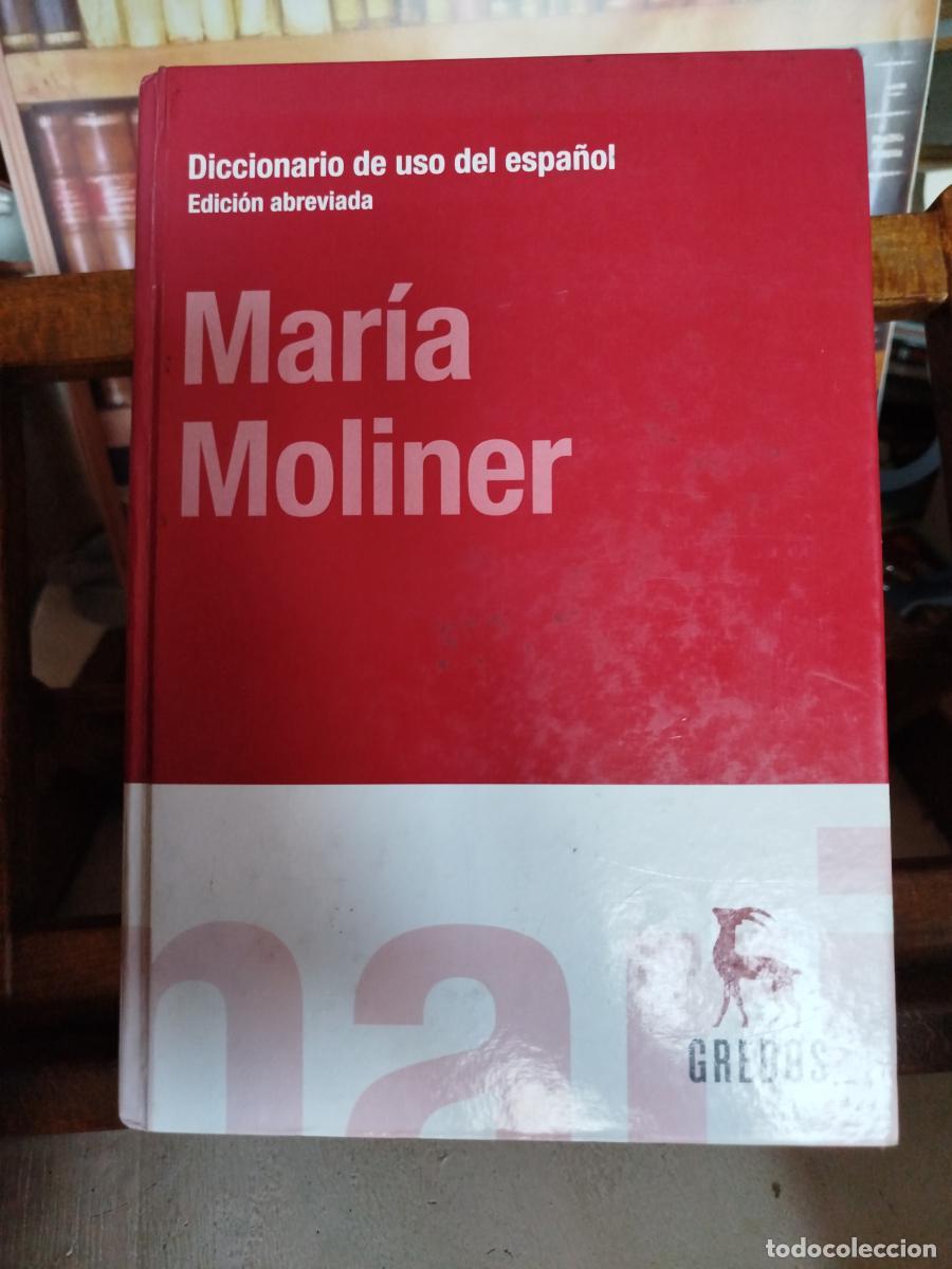 Libros: Diccionario de uso del espa&ntilde;ol: Edici&oacute;n Abreviada - Moliner, Mar&iacute;a (1900-1981)
