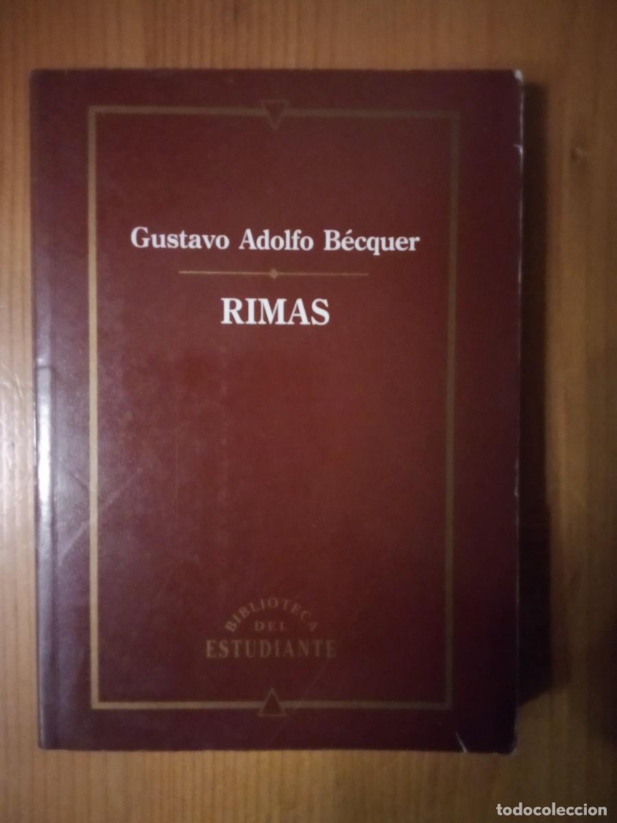 Libros: RIMAS, GUSTAVO ADOLFO BECQUER