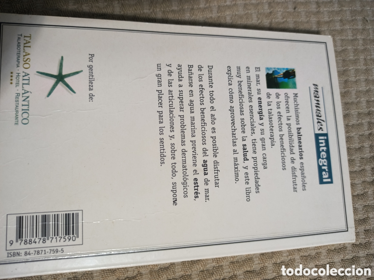 Libros: C&oacute;mo cura el mar . Los beneficios de la Talasoterapia - Foto 2