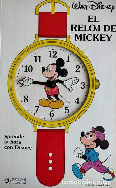 Libros: El reloj de Mickey. Aprende la hora con Disney- 9788439285571