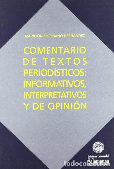 Libros: Comentarios de textos period&iacute;sticos- 9788478004393 - Foto 1