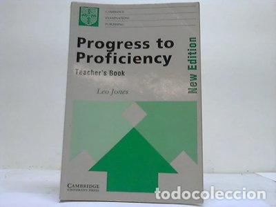 Libros: Progress to Proficiency Teacher's Book: New Edition- 9780521425742