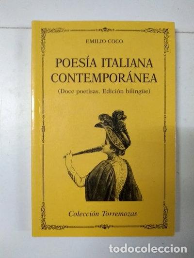 Libri di seconda mano: Poes&iacute;a italiana contempor&aacute;nea- 9788478392414