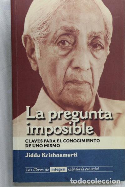B&uuml;cher: La pregunta imposible- 9788479013462