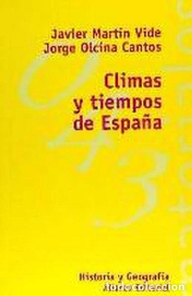 Livres: Tiempos y climas de Espa&ntilde;a- 9788420657776