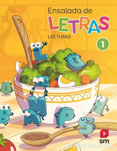 Livres: Ensalada de letras 1&ordm; Primaria- 9788491821021