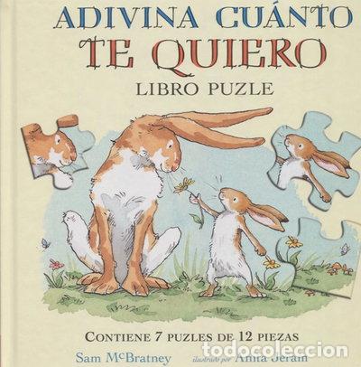 B&uuml;cher: Adivina cu&aacute;nto te quiero libro puzzle- 9788416126613
