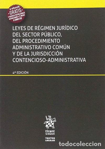 Libros: Leyes de r&eacute;gimen jur&iacute;dico del sector p&uacute;blico, del procedimiento administrativ...- 9788491907091