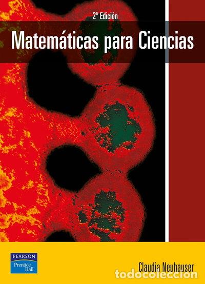 Libros: Matem&aacute;ticas para ciencias- 9788420542539
