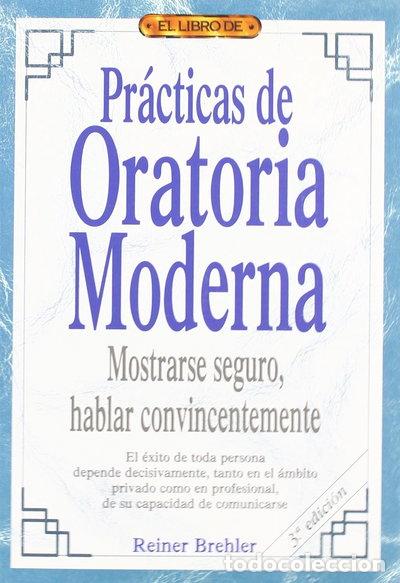 Libros: Pr&aacute;cticas de oratoria moderna- 9788488893338