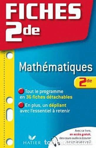 Libri di seconda mano: Math&eacute;matiques 2e- 9782218944659