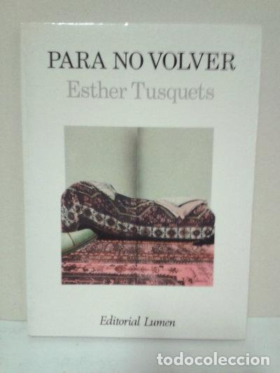 Libros: Para no volver- 9788426411617 - Foto 1