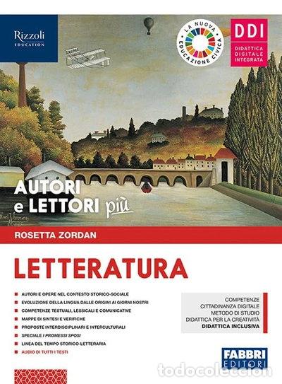 Libros: Autori e lettori pi&ugrave;. Con Letteratura. Per la Scuola media. Con ebook. Con es...- 9788891537102