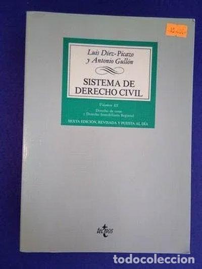 Libros: Sistema de Derecho Civil vol. III- 9788430930258
