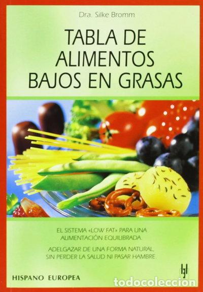Libros: Tabla de alimentos bajos en grasas- 9788425514357 - Foto 1