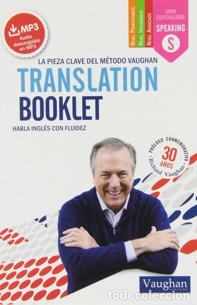 Libros: Translation Booklet- 9788492879946 - Foto 1