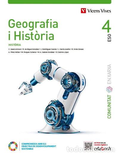 Libros: Geografia i Hist&ograve;ria 4 (Comunitat en xarxa)- 9788468295084