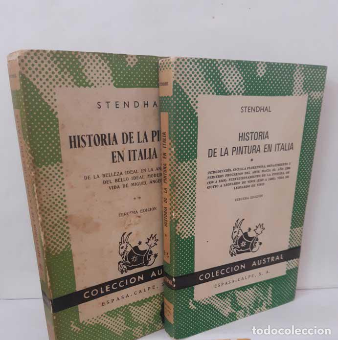 books: HISTORIA DE LA PINTURA EN ITALIA (2 TOMOS) - STENDHAL