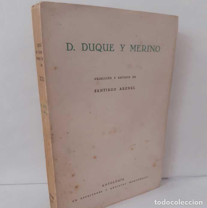 books: DEMETRIO DUQUE Y MERINO - ARENAL, SANTIAGO (SELECCI&Oacute;N Y ESTUDIO)