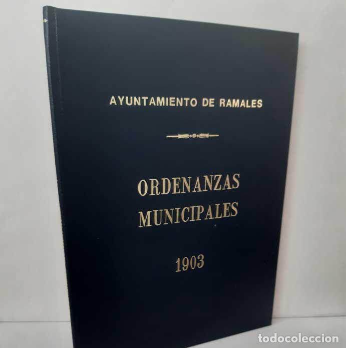 Livres: ORDENANZAS MUNICIPALES 1903. AYUNTAMIENTO DE RAMALES. 1927