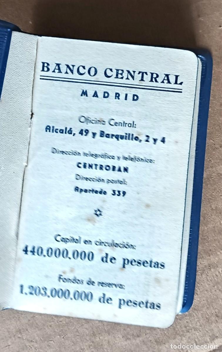 B&uuml;cher: AGENDA Banco central 1963 - Sin usar