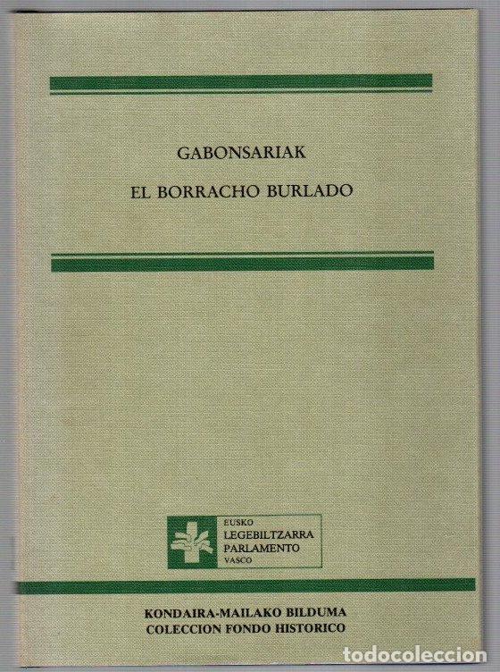 B&uuml;cher: Gabonsariak/El Borracho Burlado - NO CONSTA AUTOR