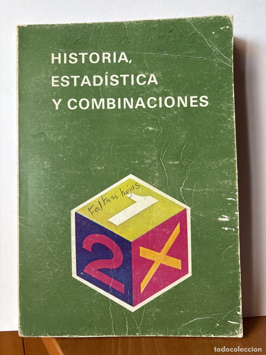 books: Historia, estad&iacute;sticas y combinaciones - Bernardo Mu&ntilde;oz Zarco TDK186
