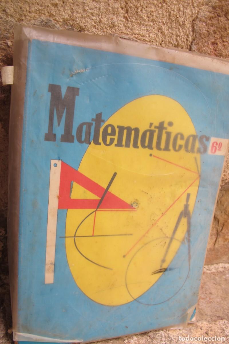 Libros: MATEMATICAS 6&ordm; EDICIONES S.M. 1973