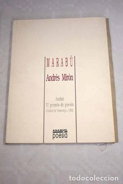Libros: Marab&uacute;- 9788480181594 - Foto 1