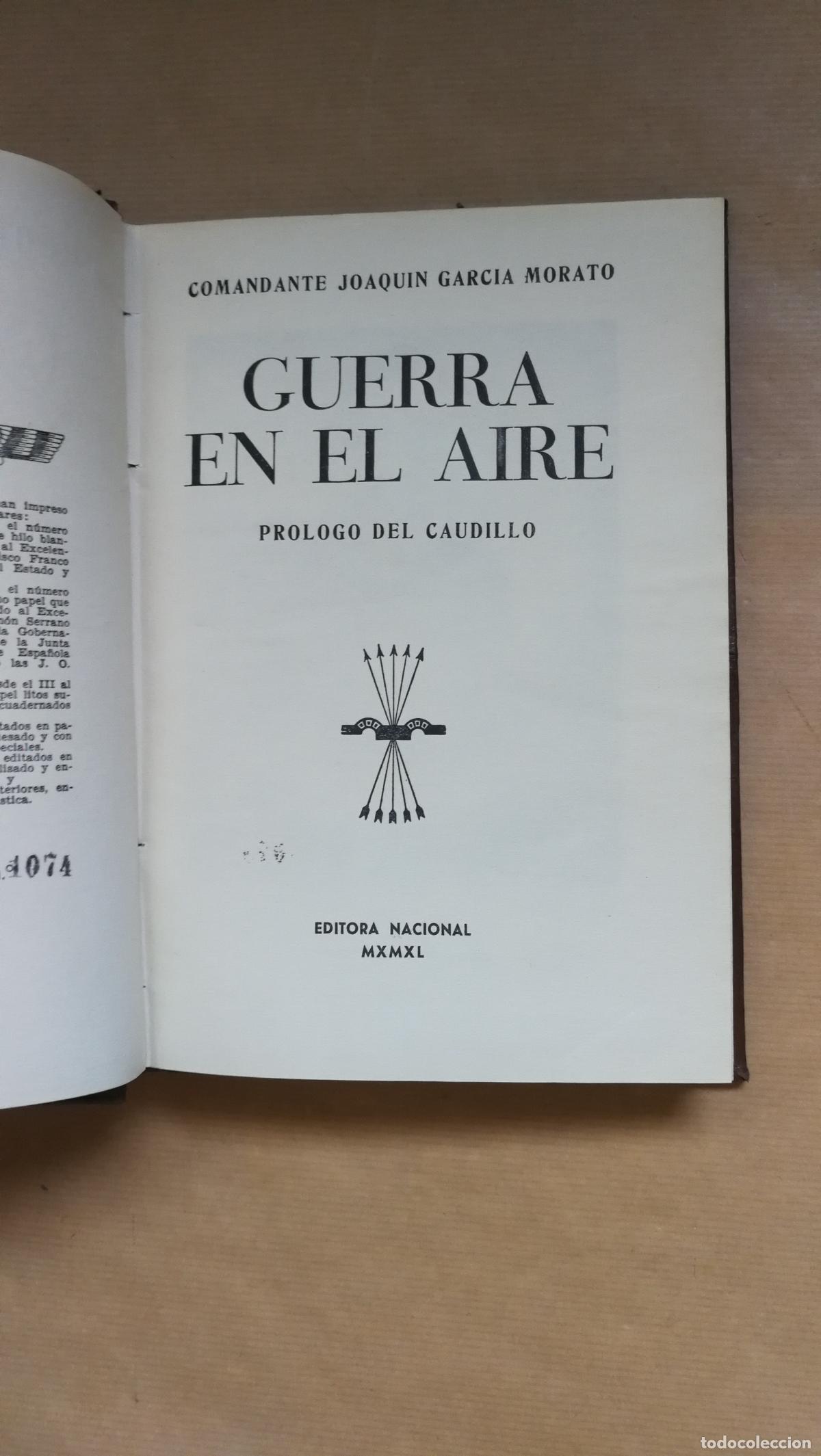 books: Cr&oacute;nica de la aeronatica naval espa&ntilde;ola. 2 Vol. - &rdquo;Guardia y Pascual de Pobil, Rafael de la&rdquo;