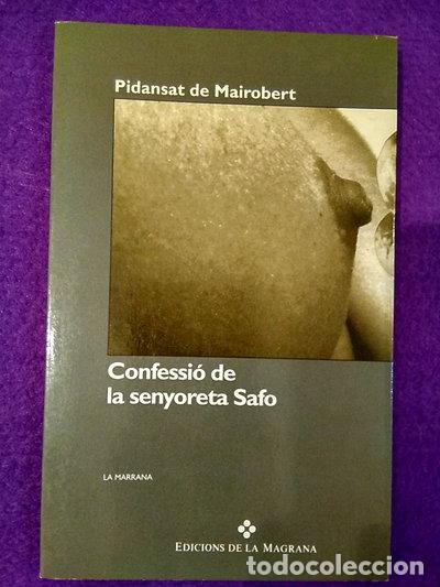 Livres: Confessi&oacute; de la senyoreta Safo- 9788474105940