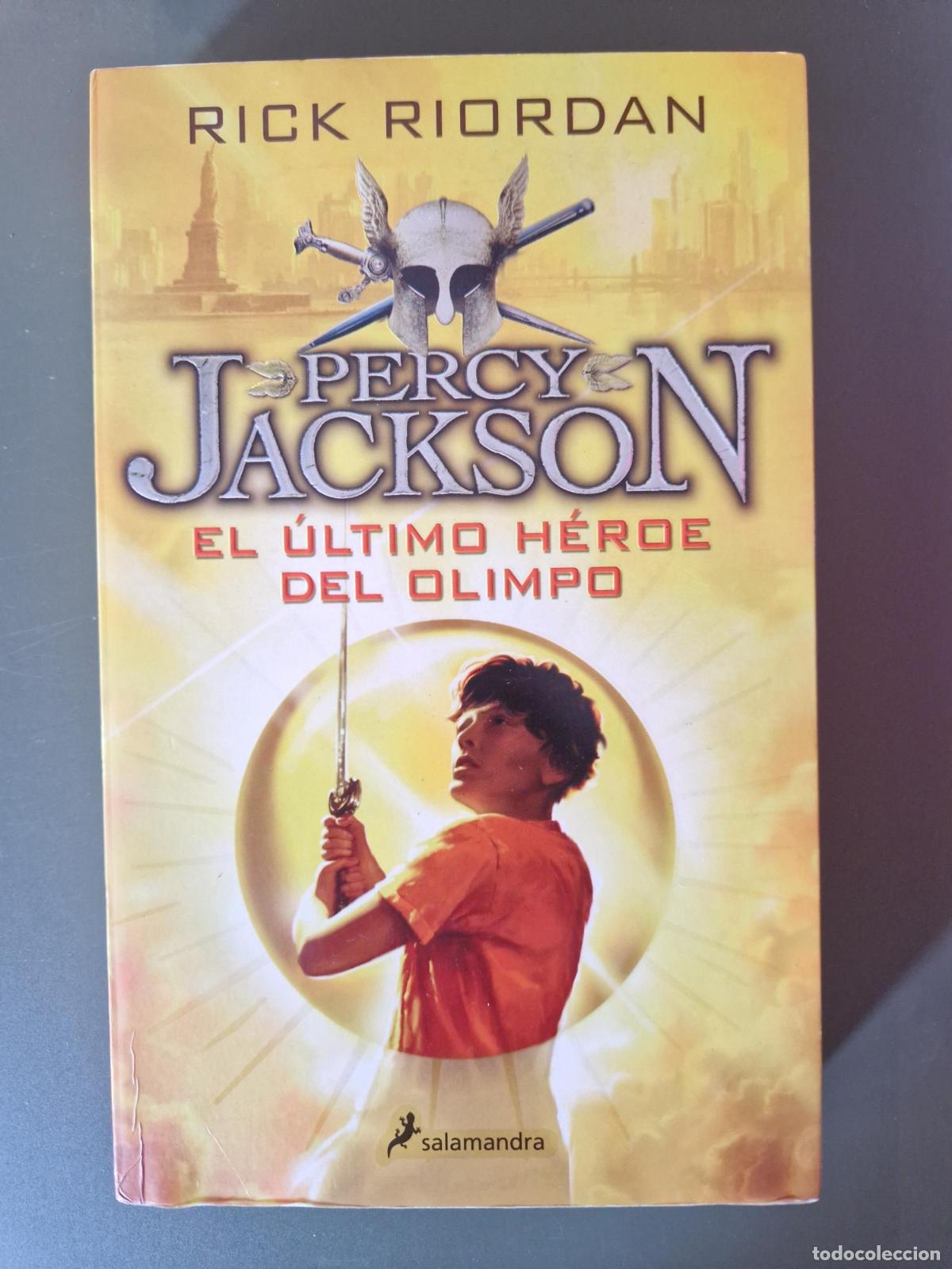 Libros: El &uacute;ltimo h&eacute;roe del Olimpo (Percy Jackson y los dioses del Olimpo 5) - Rick Riordan