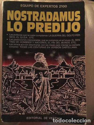 Libros: Nostradamus lo predijo- 9788431507435