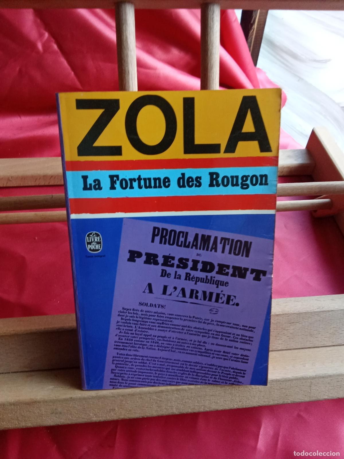 Libros: La Fortune des Rougon. &Eacute;mile Zola L.8760-1511 franc&eacute;s