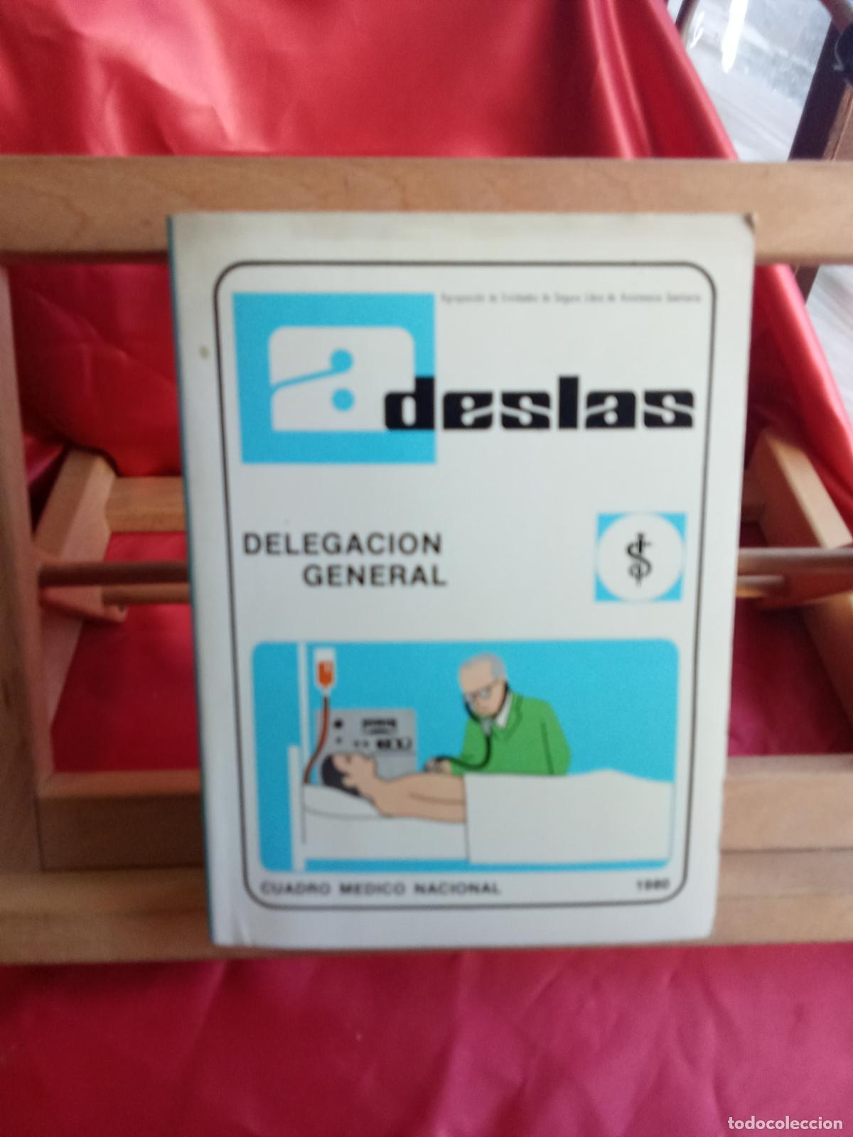 Libros: Delegaci&oacute;n general. Cuadro m&eacute;dico nacional L.8760-1525