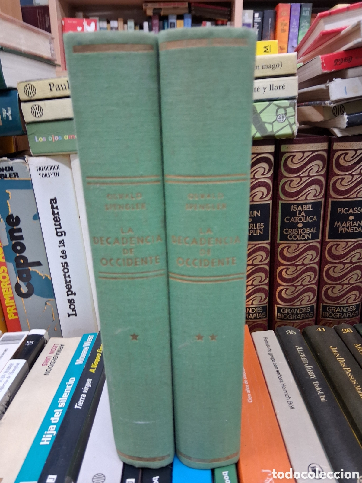 Libros: la decadencia de occidente I & 2. Oswald Spengler 1966 2 tomos - Foto 1
