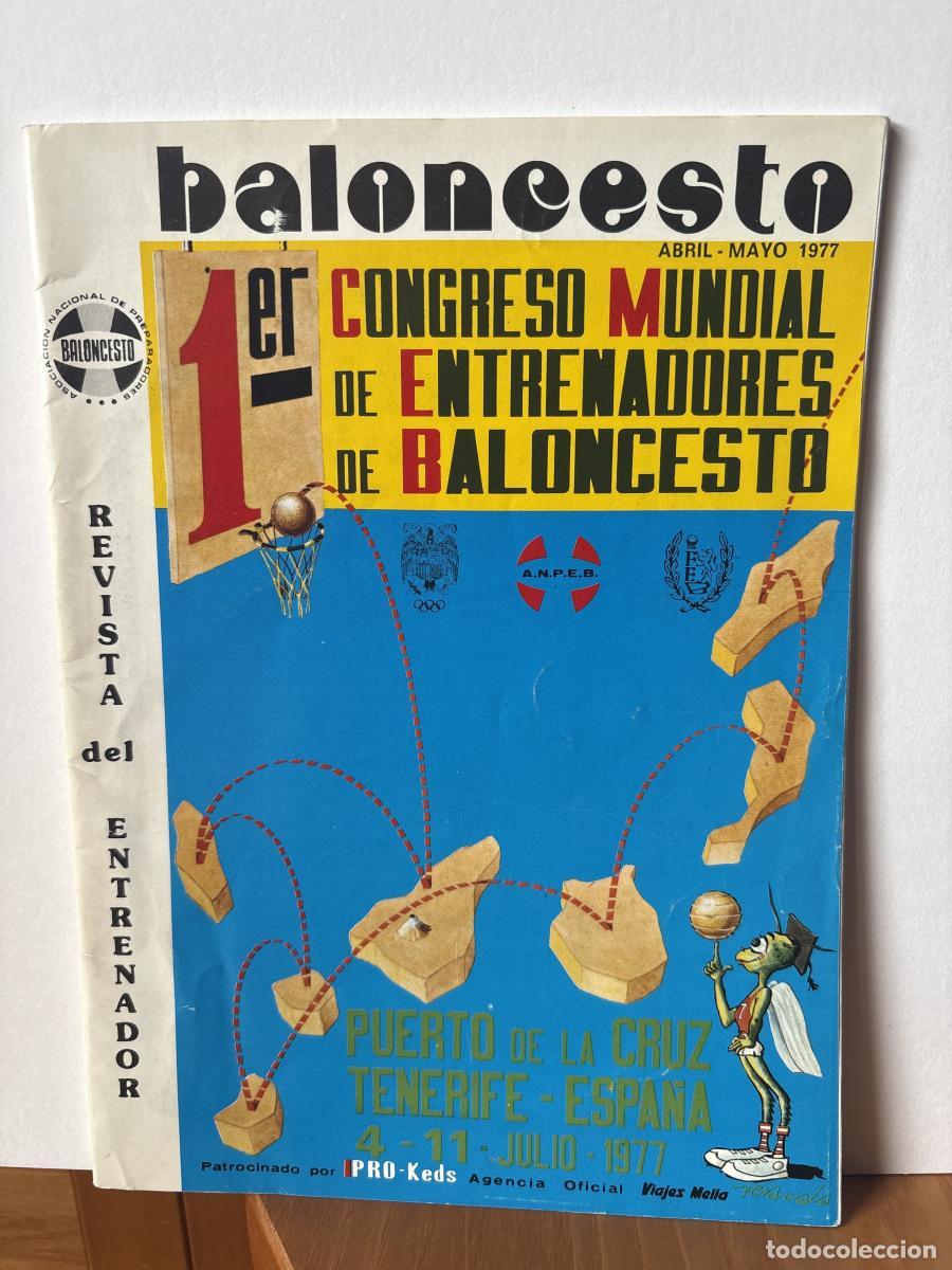 Libri di seconda mano: BALONCESTO. REVISTA DEL ENTRENADOR. A&Ntilde;O 2 N&ordm;12 ABRIL-MAYO1977 - DIRIGE RAMON BRAVO BLANCO TDK187P
