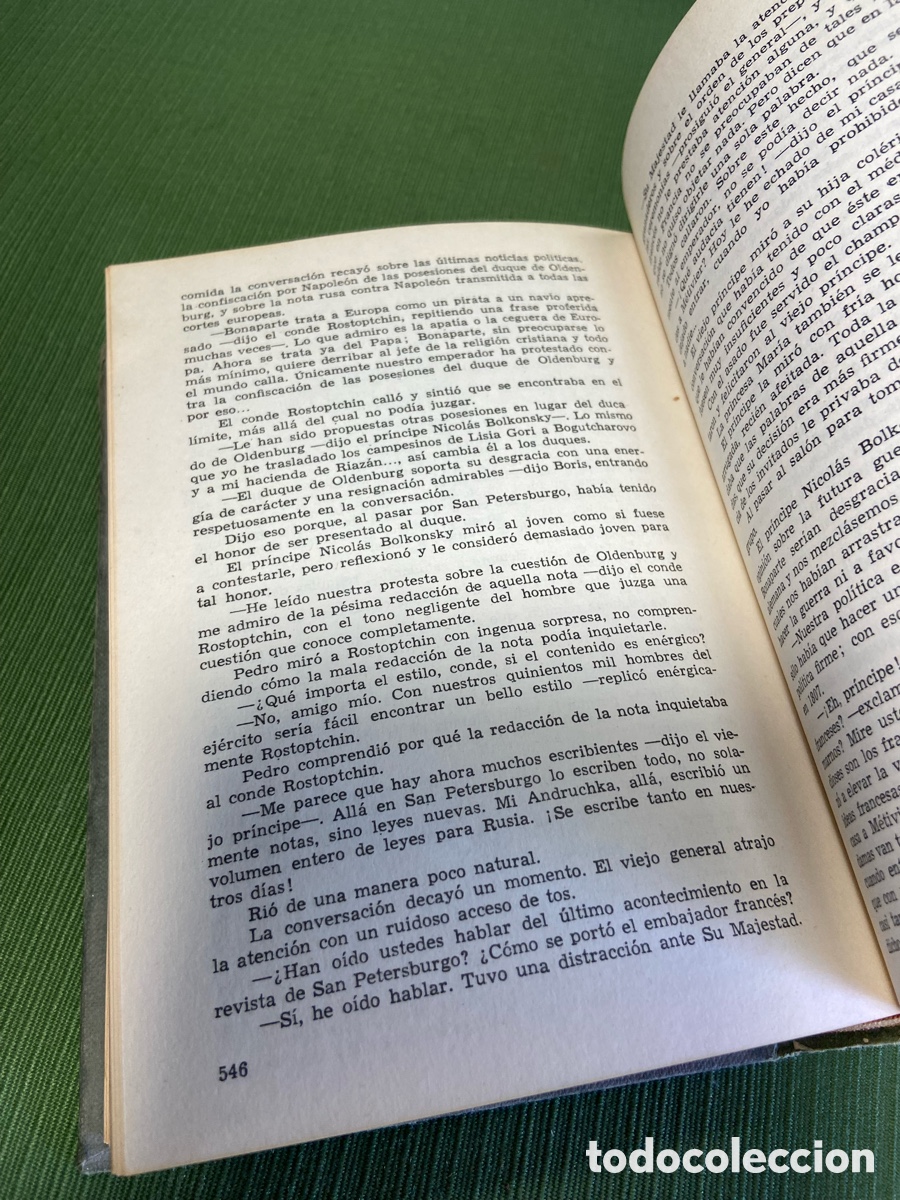 Libros: Guerra y paz. Leon Tolstoi, primera edici&oacute;n 1968. - Foto 8