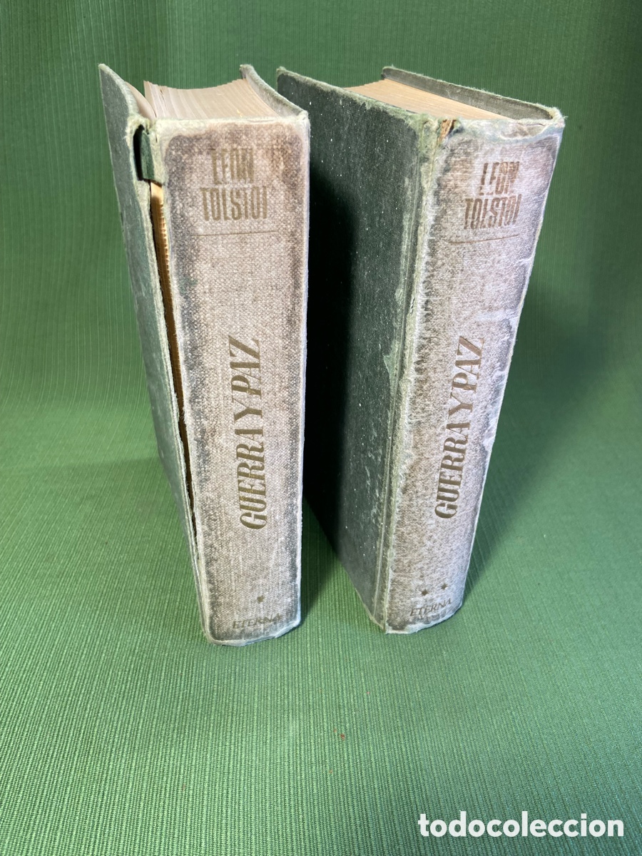 Libros: Guerra y paz. Leon Tolstoi, primera edici&oacute;n 1968. - Foto 16