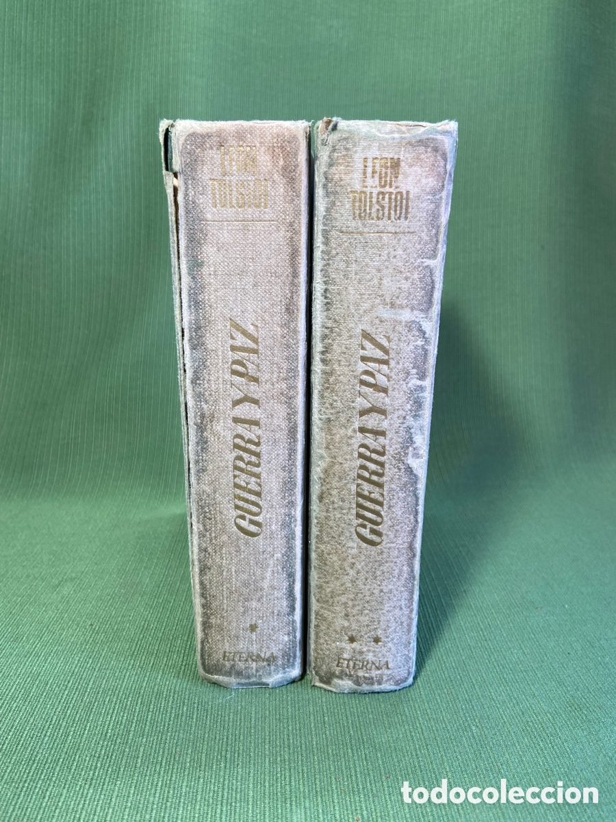 Libros: Guerra y paz. Leon Tolstoi, primera edici&oacute;n 1968. - Foto 1
