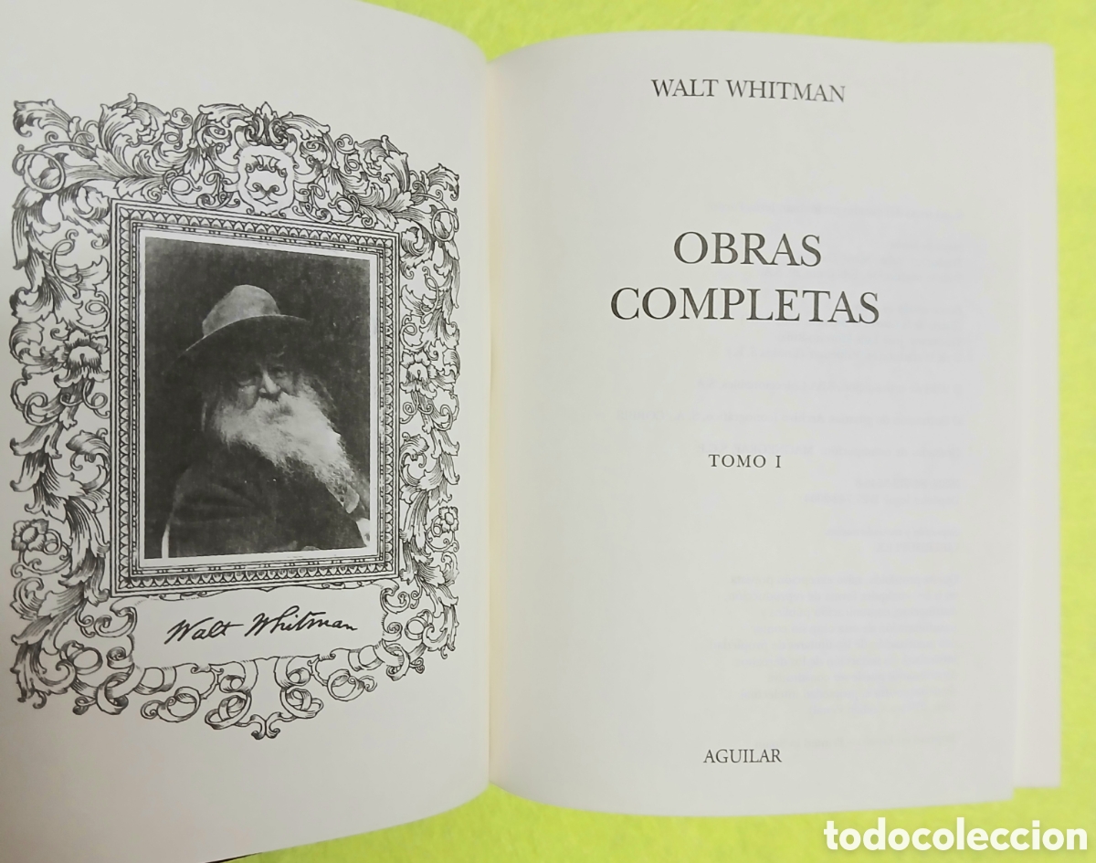 Libros: Walt Whitman obras completas - Foto 4